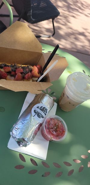  at Gaia's Garden Cafe in St George