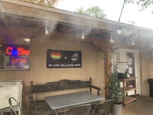   at Gaia's Garden Cafe in St George