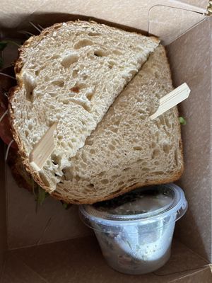 BLT  at Gaia's Garden Cafe in St George