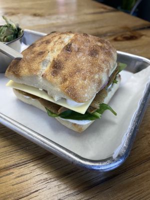 Roast “beef"  at Gaia's Garden Cafe in St George