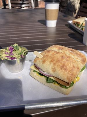 Roast beef   at Gaia's Garden Cafe in St George