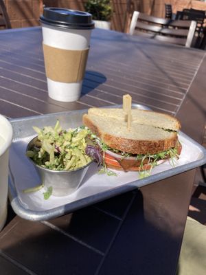 Blt  at Gaia's Garden Cafe in St George