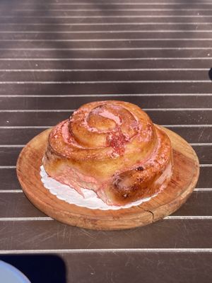 Strawberry roll   at Gaia's Garden Cafe in St George