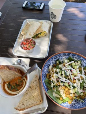   at Gaia's Garden Cafe in St George