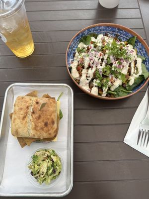   at Gaia's Garden Cafe in St George