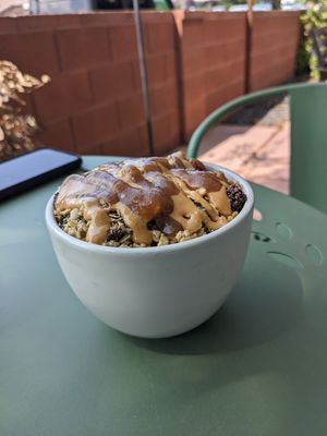 Make your own smoothie bowl at Gaia's Garden Cafe in St George