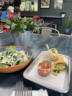   at Gaia's Garden Cafe in St George