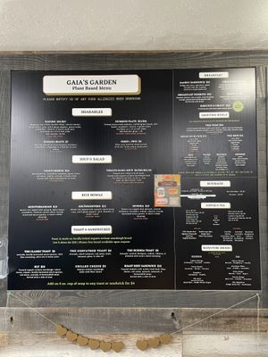   at Gaia's Garden Cafe in St George