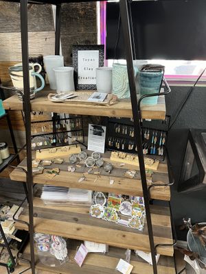 Inside   at Gaia's Garden Cafe in St George