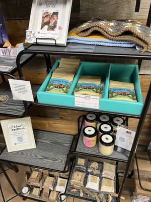 Inside  at Gaia's Garden Cafe in St George