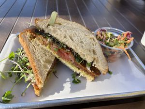 BLT  at Gaia's Garden Cafe in St George