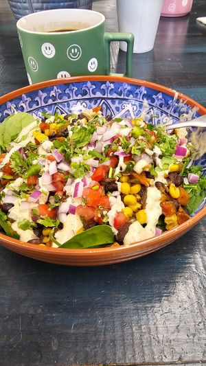  at Gaia's Garden Cafe in St George