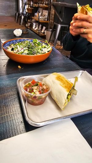  at Gaia's Garden Cafe in St George