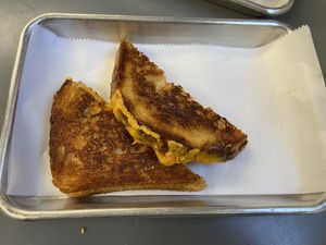 Grilled cheese  at Gaia's Garden Cafe in St George