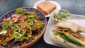  at Gaia's Garden Cafe in St George