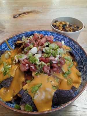 Modified Nachos... at Gaia's Garden Cafe in St George