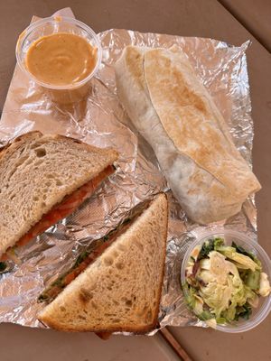   at Gaia's Garden Cafe in St George