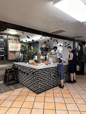   at Gaia's Garden Cafe in St George