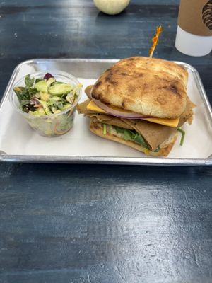   at Gaia's Garden Cafe in St George