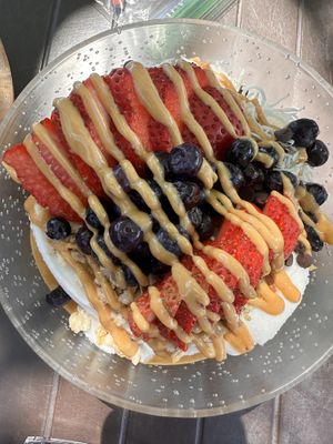 The Crae smoothie bowl   at Gaia's Garden Cafe in St George