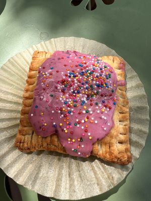 Mini cherry pie.   at Gaia's Garden Cafe in St George