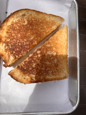 Grilled cheese  at Gaia's Garden Cafe in St George