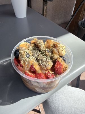 Mini Acai Bowl  at Gaia's Garden Cafe in St George