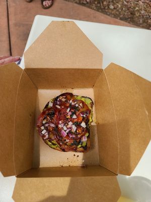 Godfather at Gaia's Garden Cafe in St George