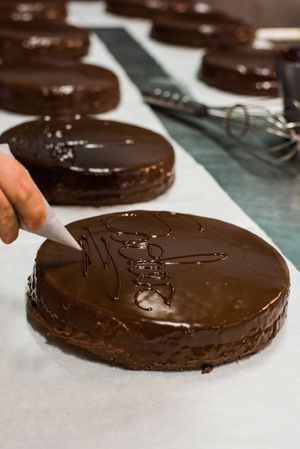 chocolate cake at Mens Sana - Barbabietole Rosmarino in Milan