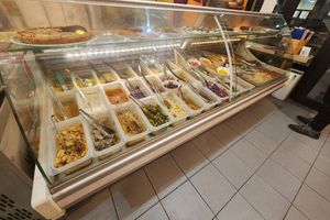 Food counter at Mens Sana - Barbabietole Rosmarino in Milan