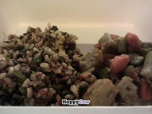 Food Mens Sana - Barbabietole Rosmarino - rice and veggies. at Mens Sana - Barbabietole Rosmarino in Milan