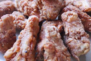 Our signature jackfruit crispy bites will have you drooling  for  more our  crispy coating with our signature spice blend crisp to perfection 

 at 1218 in West London