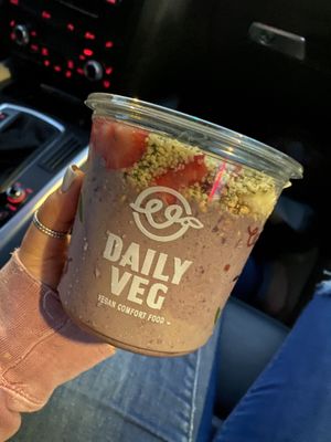 Protein açaí bowl at Daily Veg in Newark
