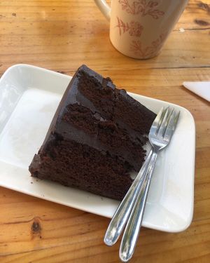 Torta de chocolate  at CactusBerry in Santiago