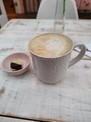 Excelente café at CactusBerry in Santiago