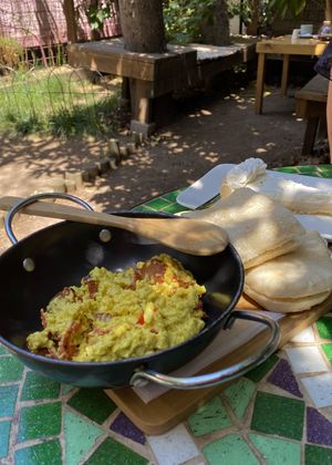 Pailita #Veganuary at CactusBerry in Santiago