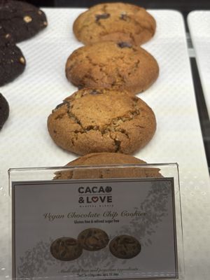 Classic choc chip cookie  at Cacao & Love in Bangkok