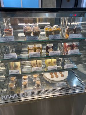Plenty of vegan goodies! at Cacao & Love in Bangkok