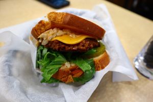 Gluten Free Animal Style Burger at Preference in Anchorage
