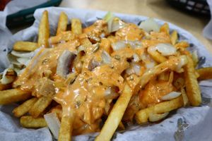 Animal Style Fries at Preference in Anchorage