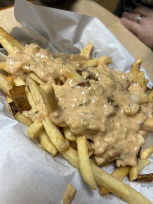 Animal fries  at Preference in Anchorage