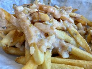 Animal fries  at Preference in Anchorage