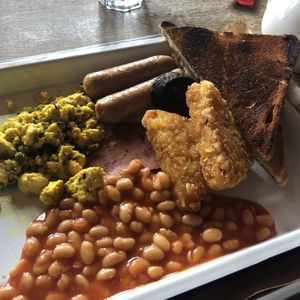 Greasy vegan spoon £8  at The Tanners Arms in Newcastle Upon Tyne
