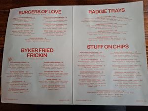 Veg and Vegan menu. at The Tanners Arms in Newcastle Upon Tyne