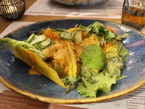 Vegan tacos   at Restaurant Aal Eechternoach in Echternach
