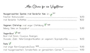 The second Pasta dish is also vegan at Restaurant Aal Eechternoach in Echternach