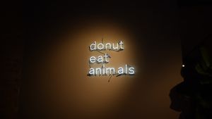 donut eat animals! at Brammibal's Donuts - Friedrichshain in Berlin