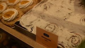 cinnanmon roll mondays! at Brammibal's Donuts - Friedrichshain in Berlin