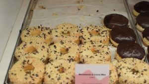 cacao and macadamia nut at Brammibal's Donuts - Friedrichshain in Berlin