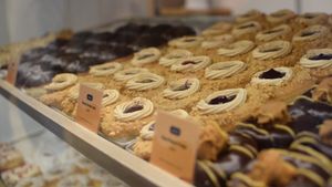 pb and j donuts at Brammibal's Donuts - Friedrichshain in Berlin